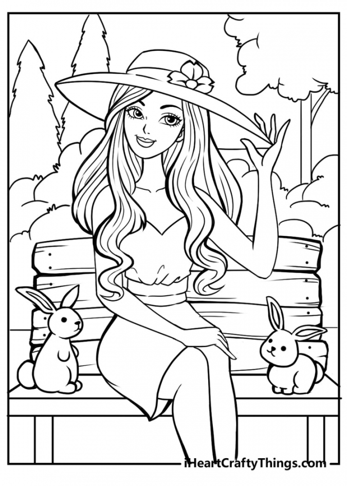 Barbie Coloring Pages - All New And Updated For  - FREE Printables - Barbie Coloring Pages Free Printable