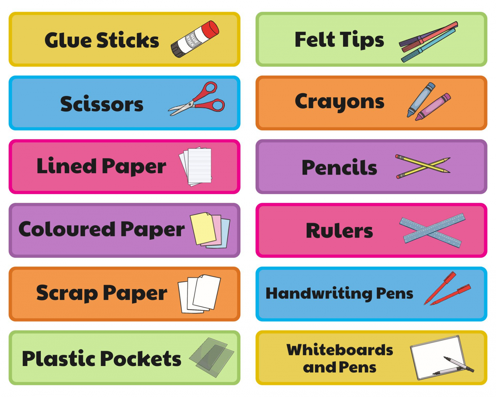 Best Free Printable Classroom Labels - printablee - Free Printable Classroom Signs And Labels