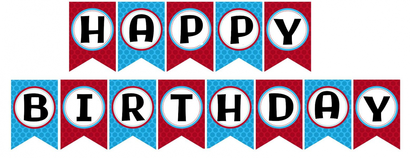 Best Happy Birthday Banner Printable  Happy birthday banner  - FREE Printables - Free Happy Birthday Banner Printable