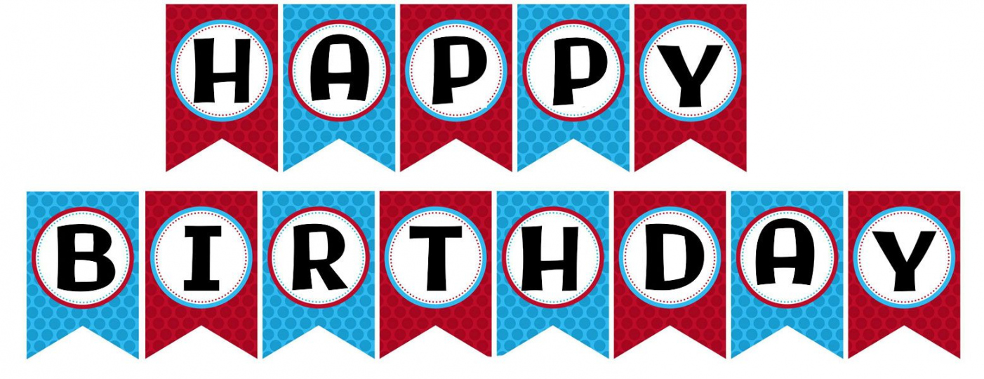 Best Happy Birthday Banner Printable  Happy birthday banner  - FREE Printables - Happy Birthday Banner Printable Free