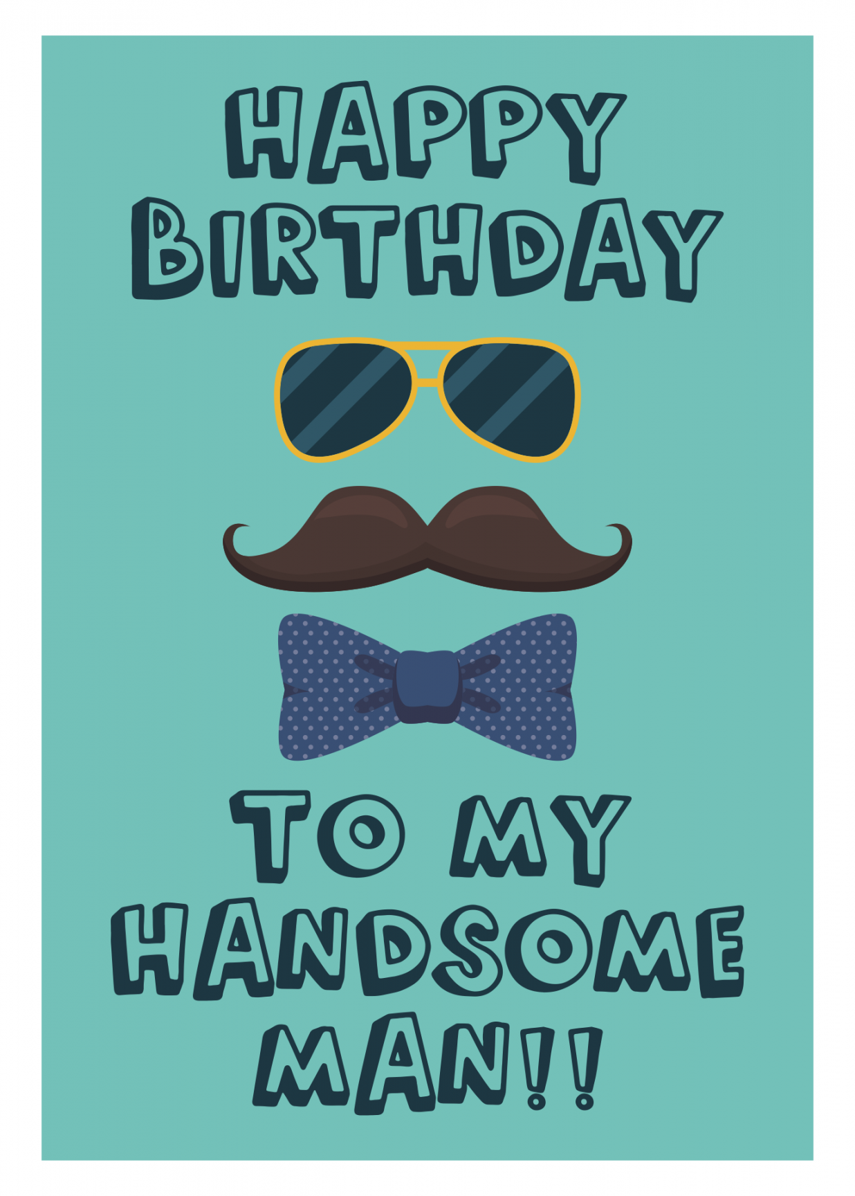 Best Printable Birthday Cards For Him - printablee - Free Printable Birthday Cards For Husband