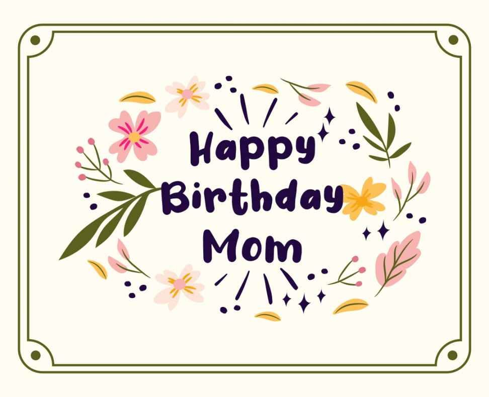 Best Printable Birthday Cards For Mom - printablee - Free Printable Birthday Cards For Mom