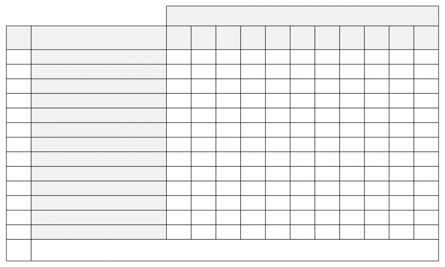 Best Printable Blank Chart With Lines - printablee - Free Printable Blank Charts And Graphs