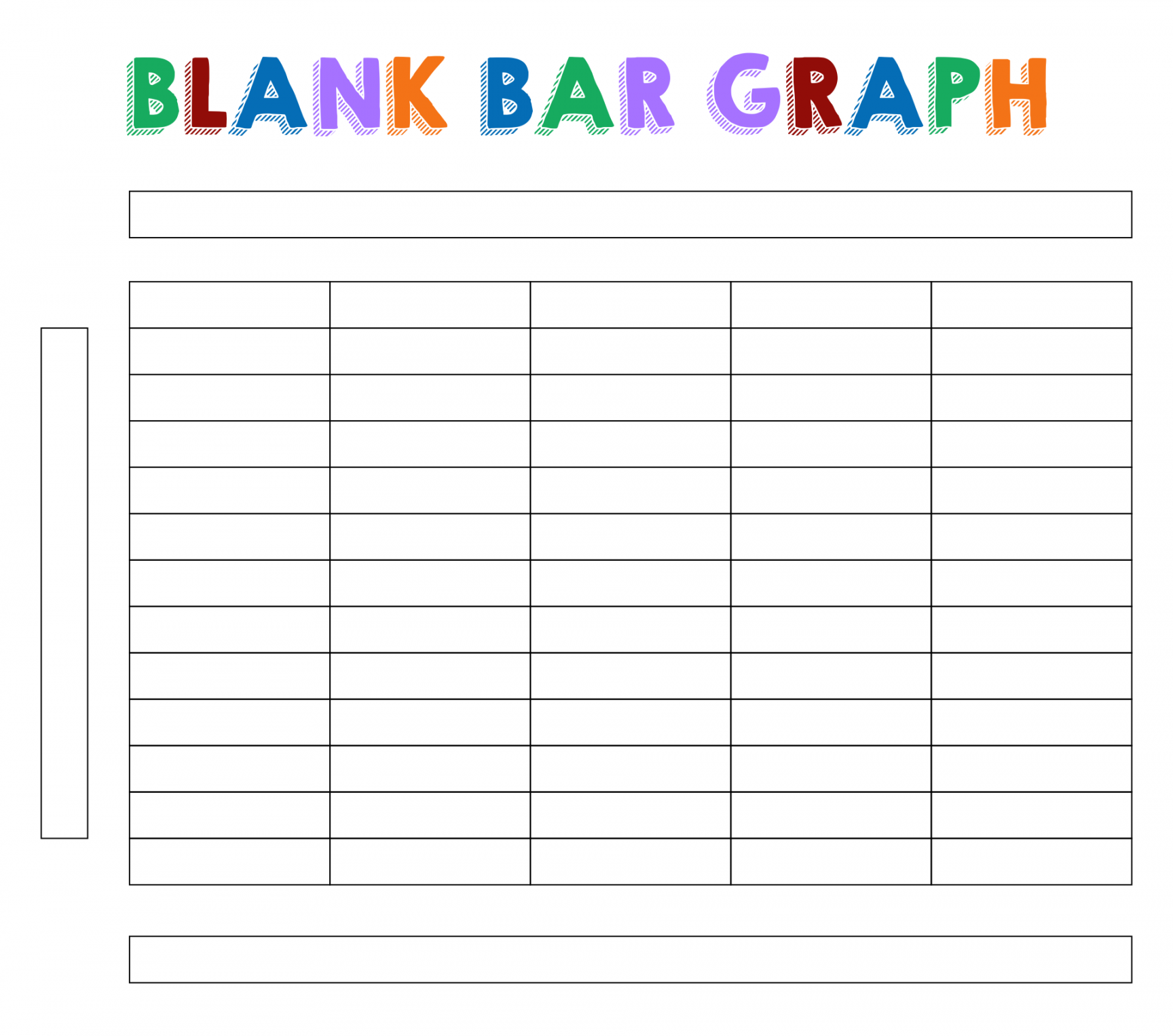 Best Printable Blank Data Charts - printablee - Free Printable Blank Charts And Graphs