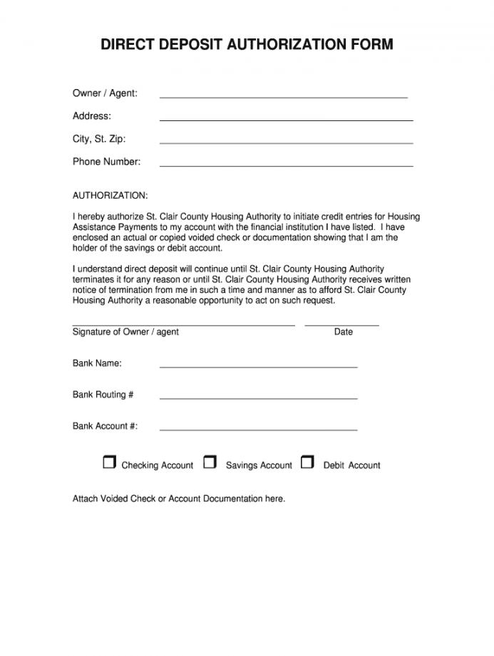 Blank Ach Form - Fill Online, Printable, Fillable, Blank  pdfFiller - FREE Printables - Free Printable Direct Deposit Form