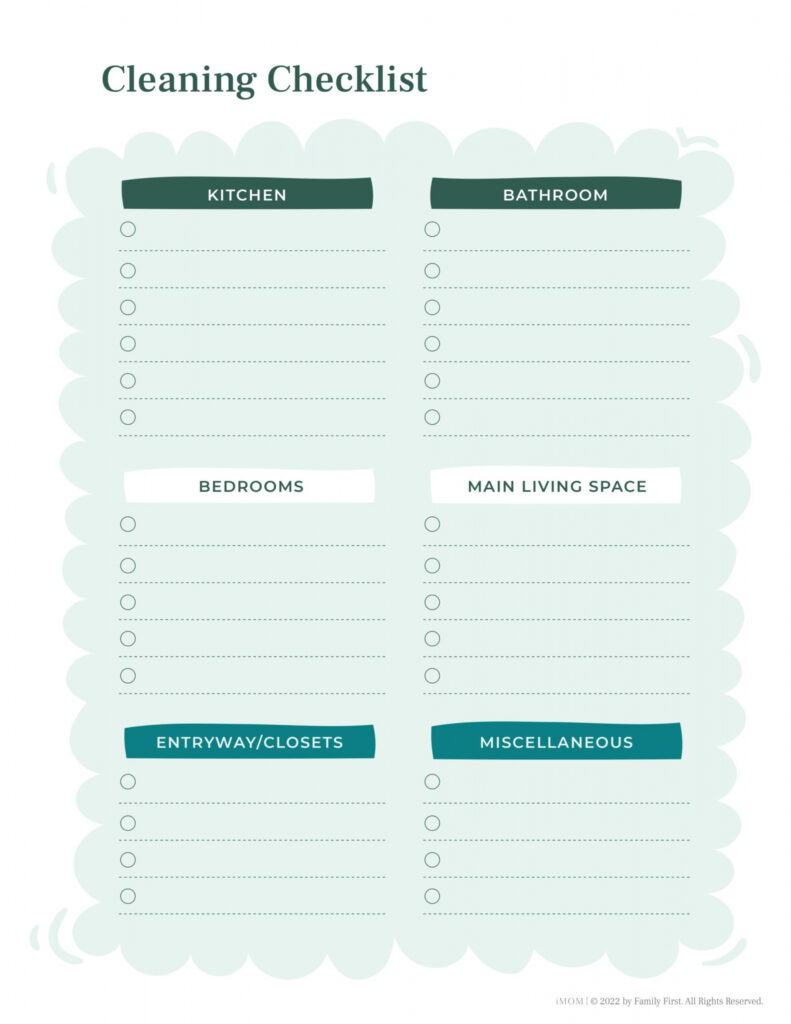 Free Editable Printable Chore Charts For Adults FREE Printable HQ