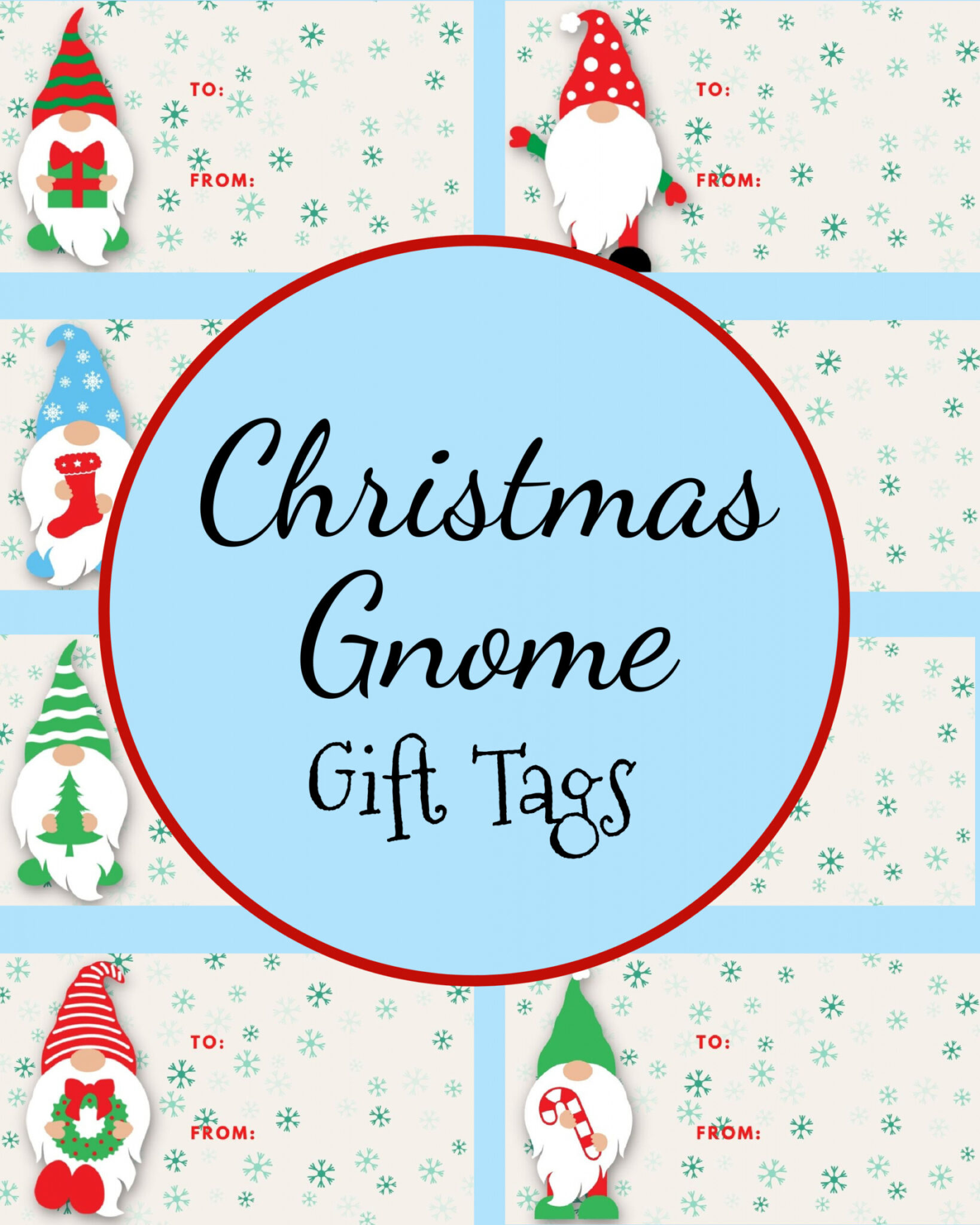 christmas name tags printable free - FREE Printable HQ