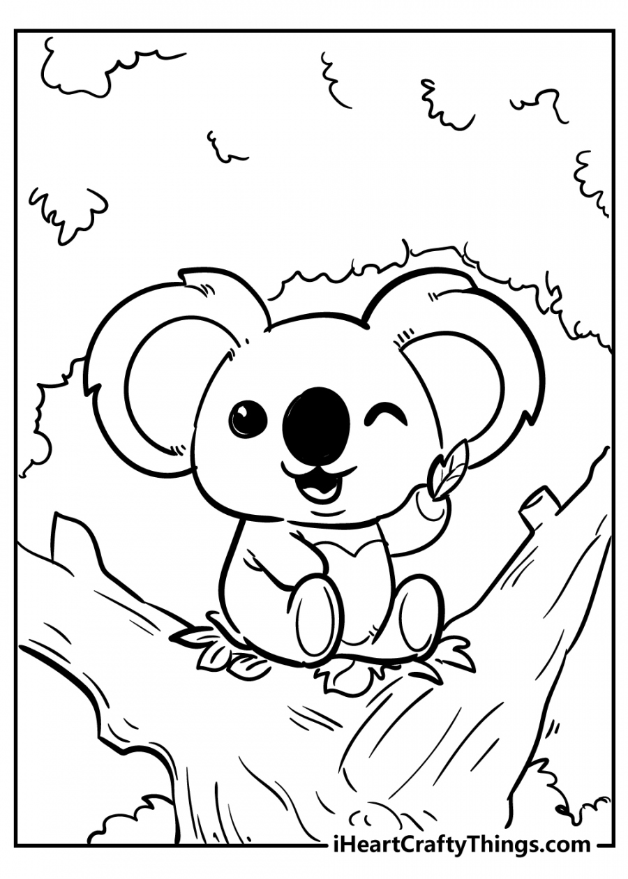 Cute Animals Coloring Pages (Updated ) - FREE Printables - Cute Free Printable Coloring Pages