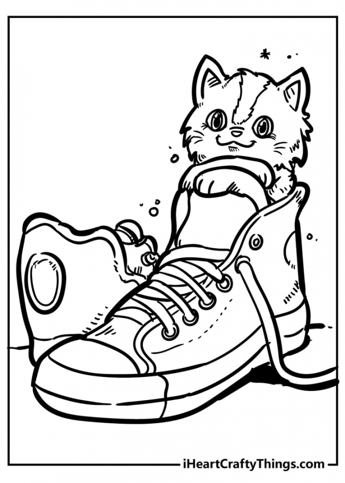 Cute Cat Coloring Pages - % Unique And Extra Cute () - FREE Printables - Free Printable Cat Coloring Pages