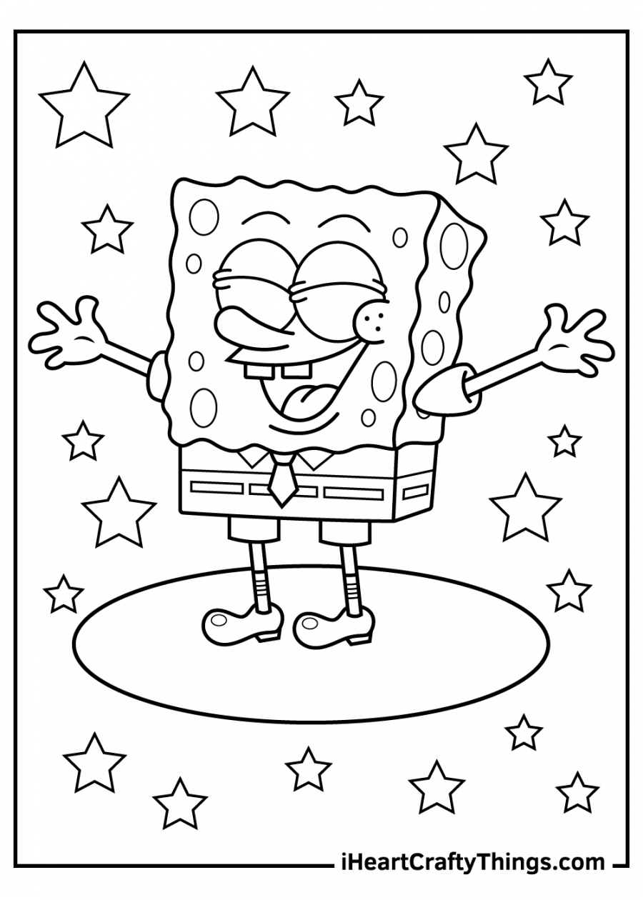 Cute Spongebob Coloring Pages (Updated ) - FREE Printables - Free Printable Coloring Pages Spongebob