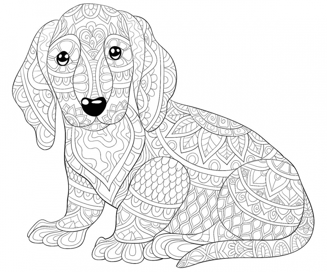 Dog Coloring Pages: Free Printable Coloring Pages of Dogs for Dog  - FREE Printables - Free Printable Dog Coloring Pages