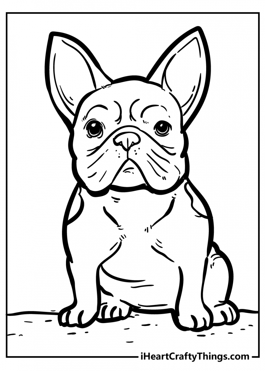 Dog Coloring Pages - Super Adorable And % Free () - FREE Printables - Free Printable Dog Coloring Pages