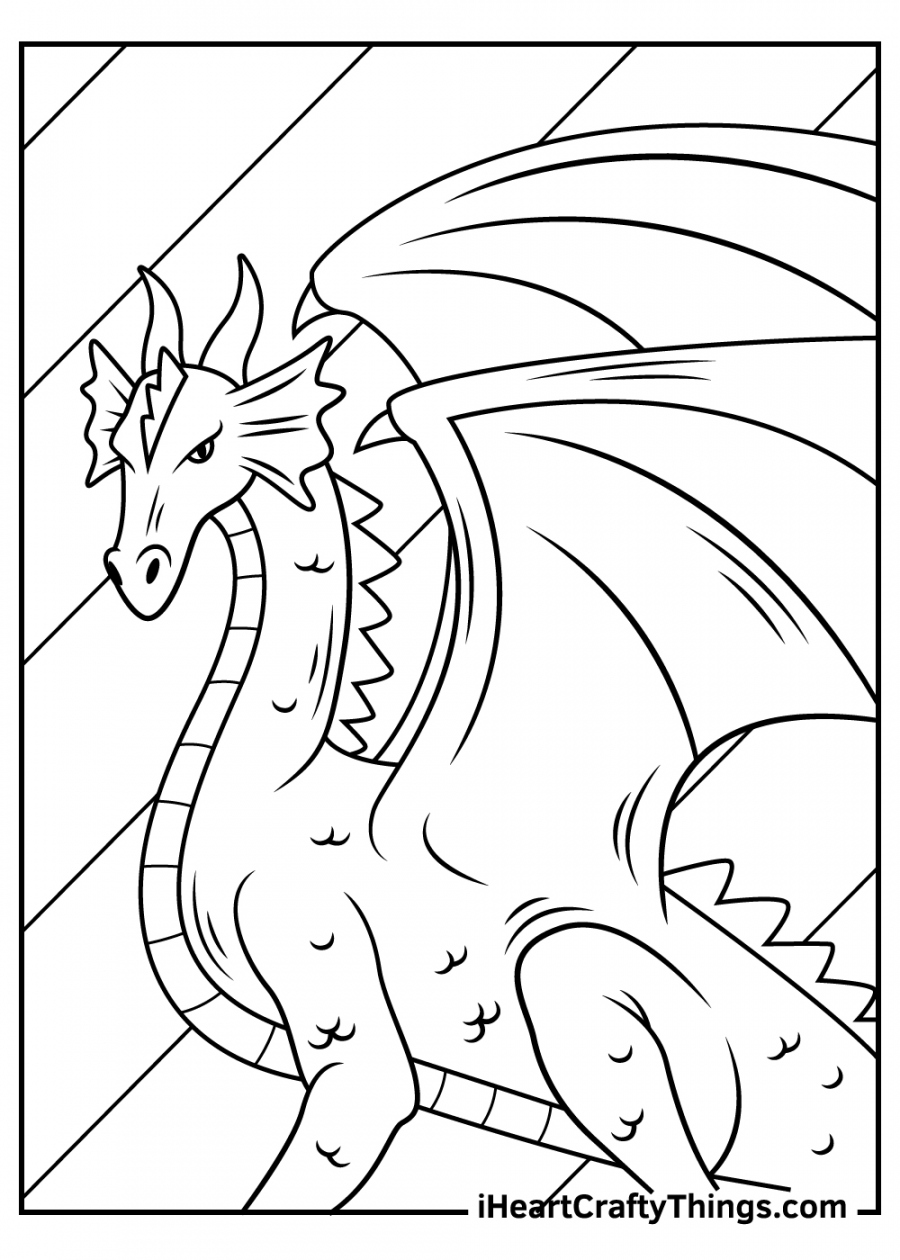 Dragon Coloring Pages (Updated ) - FREE Printables - Dragon Coloring Pages Free Printable