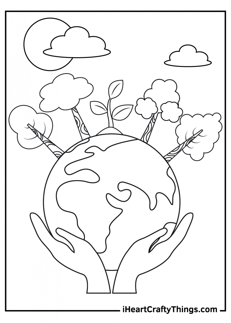 Earth Day Coloring Pages (Updated ) - FREE Printables - Earth Day Coloring Pages Free Printable