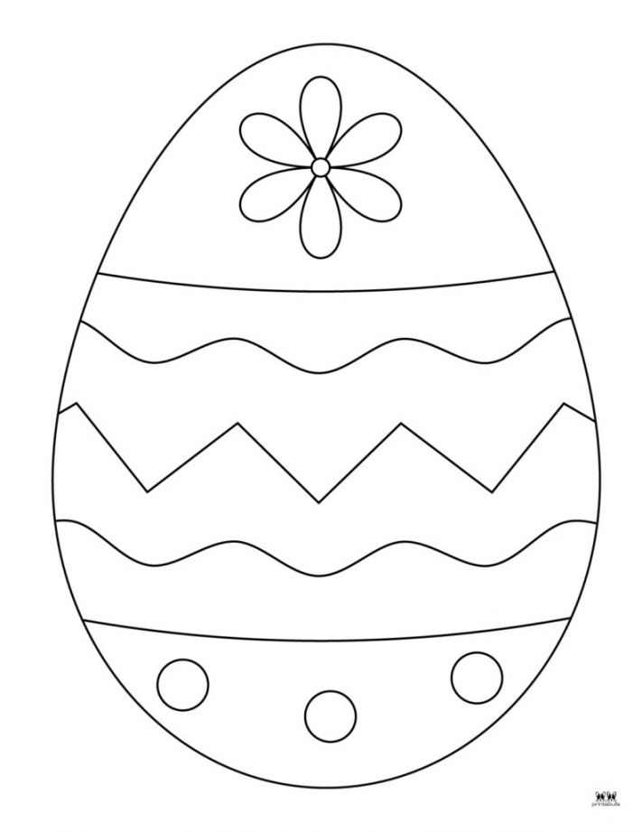 Easter Egg Templates & Coloring Pages -  FREE Pages  Printabulls - FREE Printables - Free Printable Easter Eggs