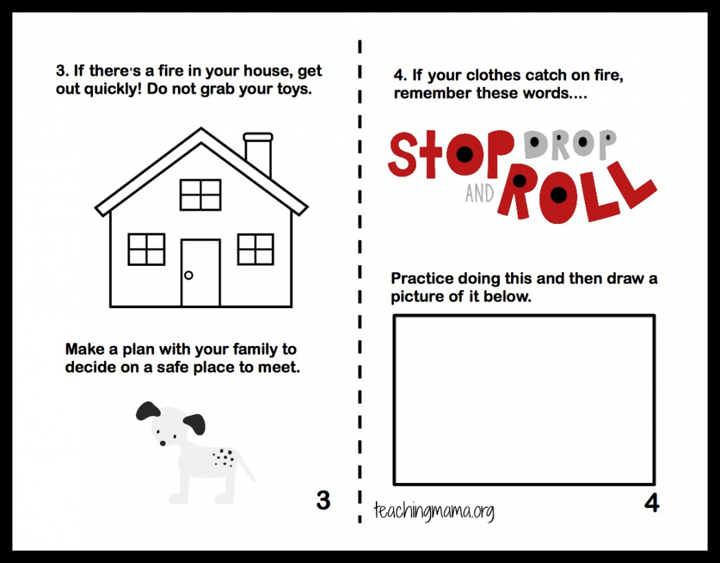 Fire Safety Week - FREE Printables - Free Printable Fire Safety Worksheets