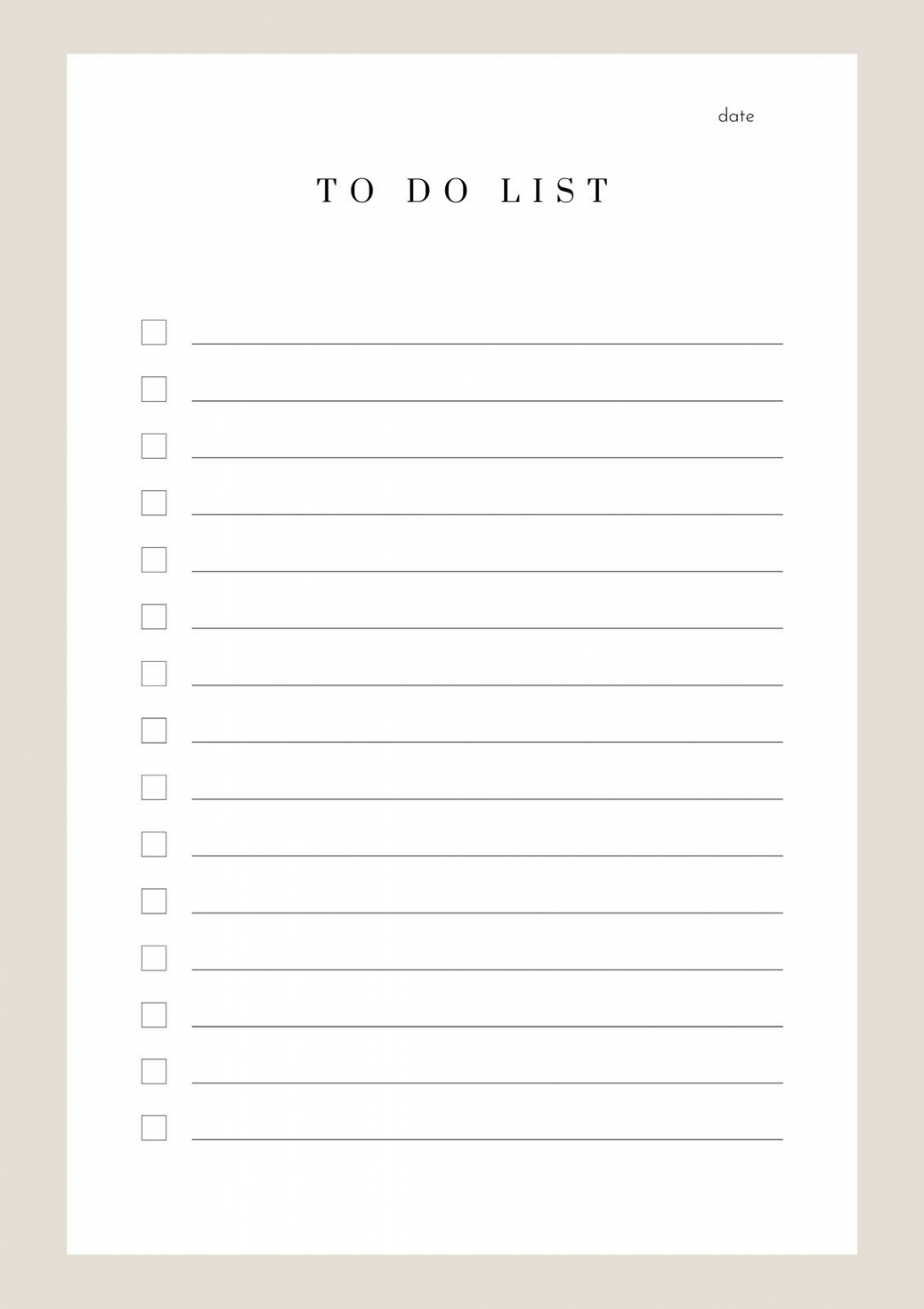 Free and customizable to do list templates - FREE Printables - To Do List Printable Free