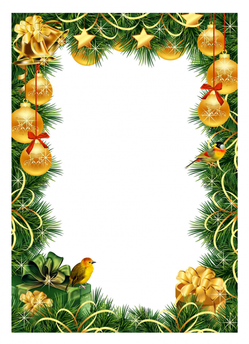 FREE Christmas Borders and Frames - PrintableTemplates - FREE Printables - Free Printable Christmas Borders