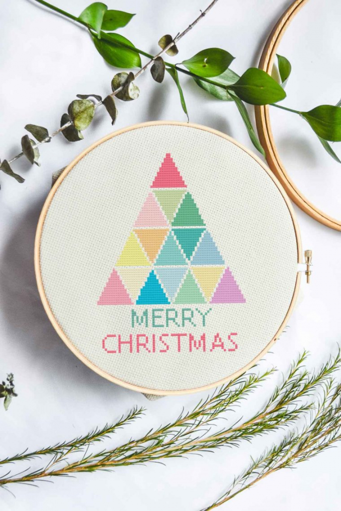 Free Christmas Cross Stitch Patterns - The Yellow Birdhouse - FREE Printables - Printable Free Christmas Cross Stitch Patterns For Cards
