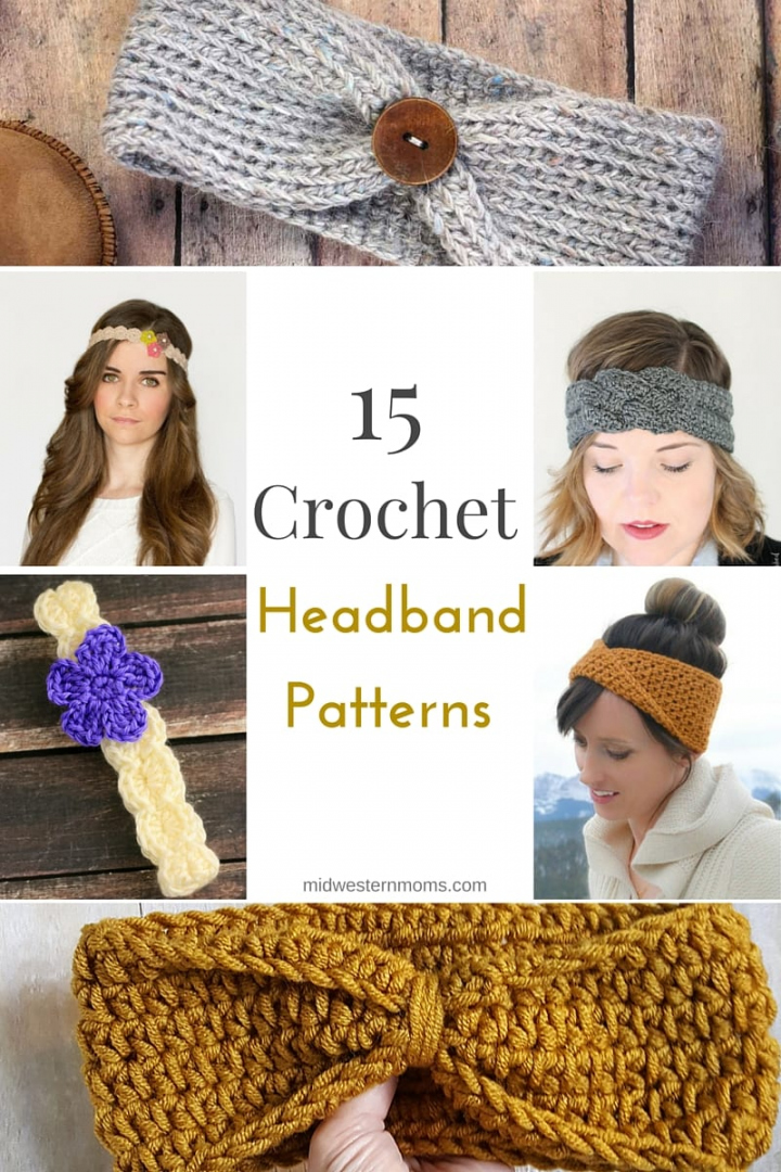 Free Crochet Headband Patterns - FREE Printables - Free Printable Crochet Headband Patterns