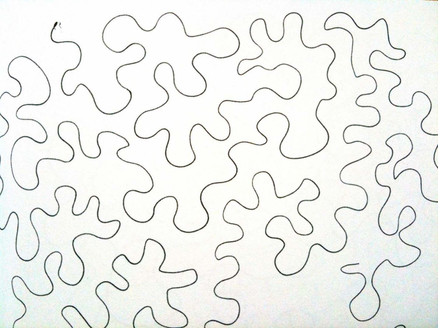 Free Download Quilting Stencils  would define meandering as  - FREE Printables - Continuous Line Free Printable Quilting Stencils