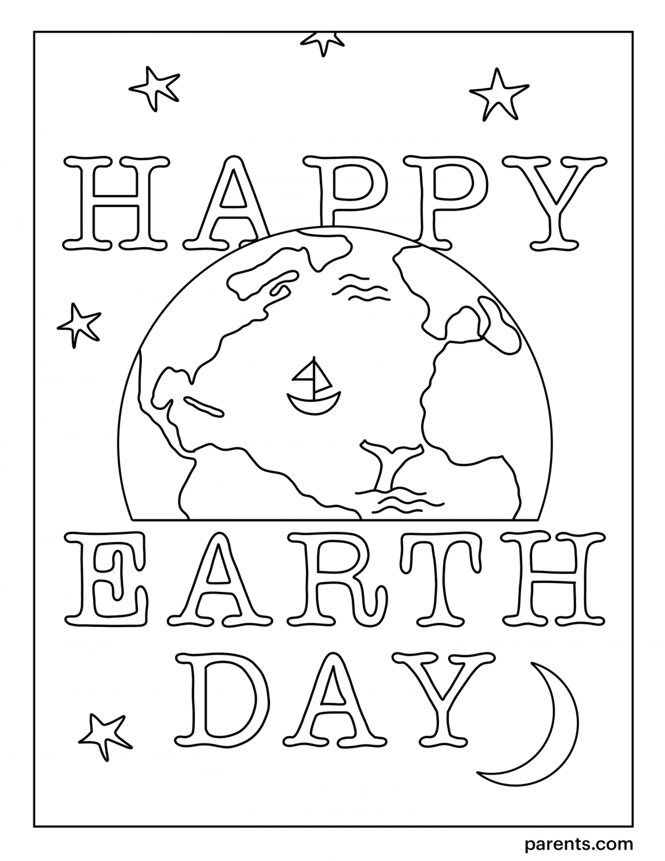 Free Earth Day Coloring Pages for Kids - FREE Printables - Earth Day Coloring Pages Free Printable