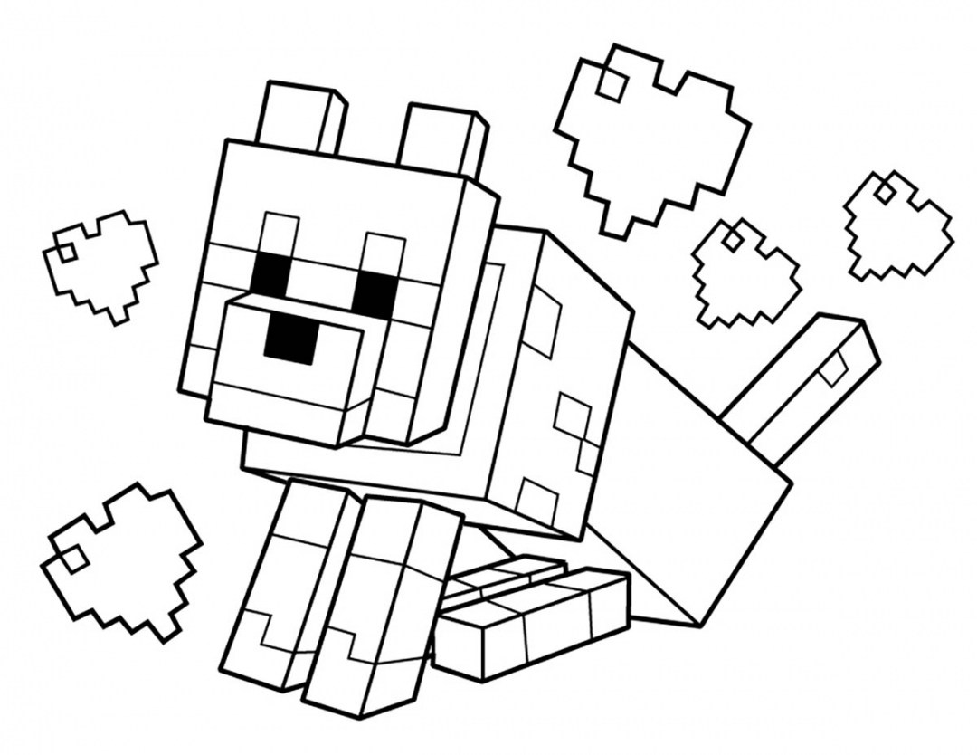 Free Minecraft coloring pages to color - Minecraft Kids Coloring Pages - FREE Printables - Free Minecraft Printable Coloring Pages