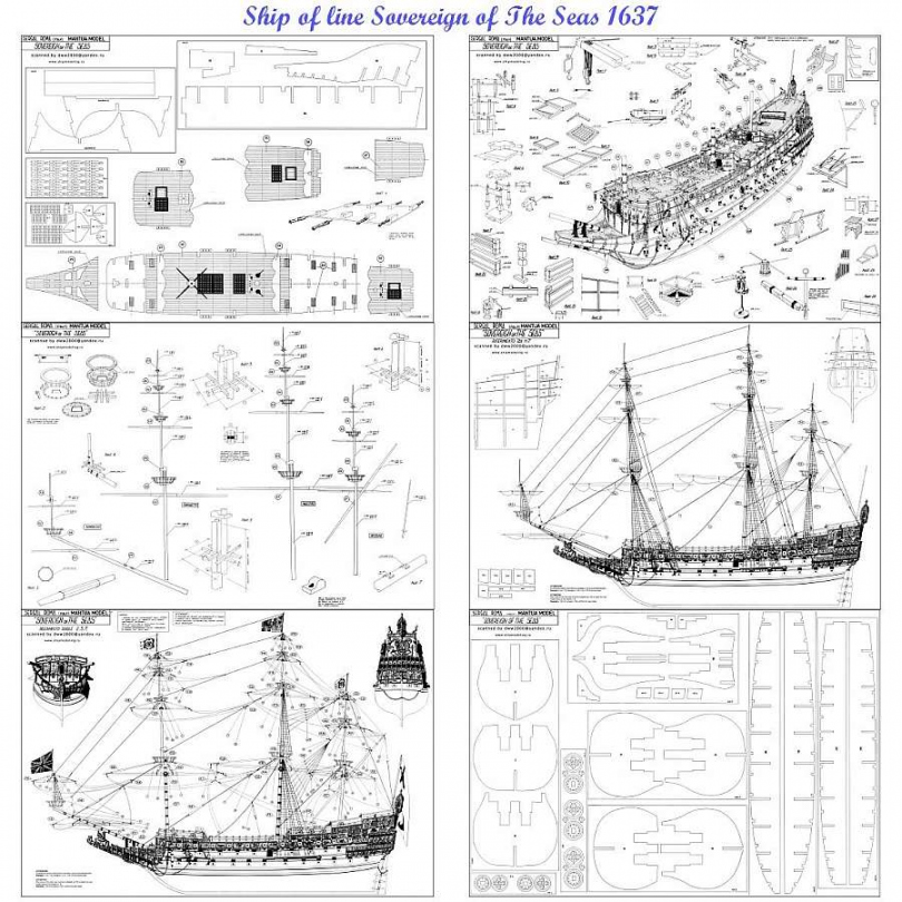 Free Plans: TALL SHIPS - FREE Printables - Printable Free Model Boat Plans