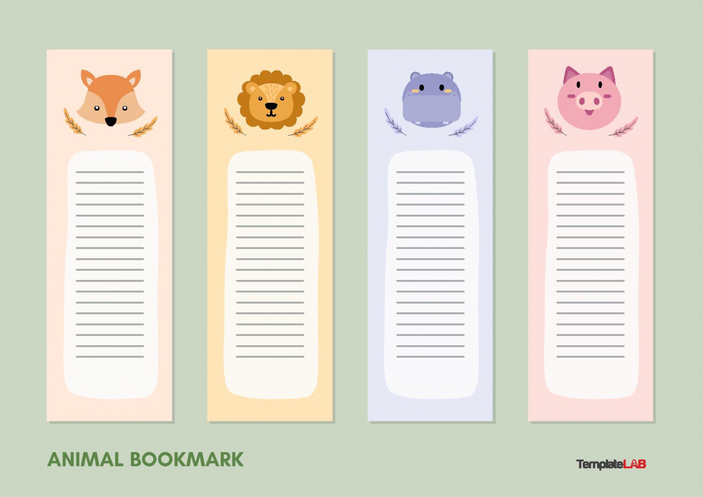 Free Printable Bookmark Templates [Word, PDF] - FREE Printables - Free Printable Bookmark Template