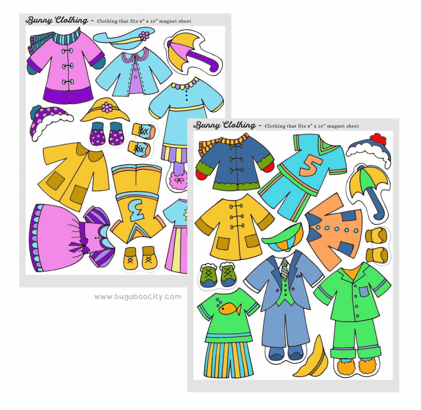 Free Printable Bunny Paper Dolls - Crafting Cheerfully - FREE Printables - Free Printable Paper Dolls And Clothes
