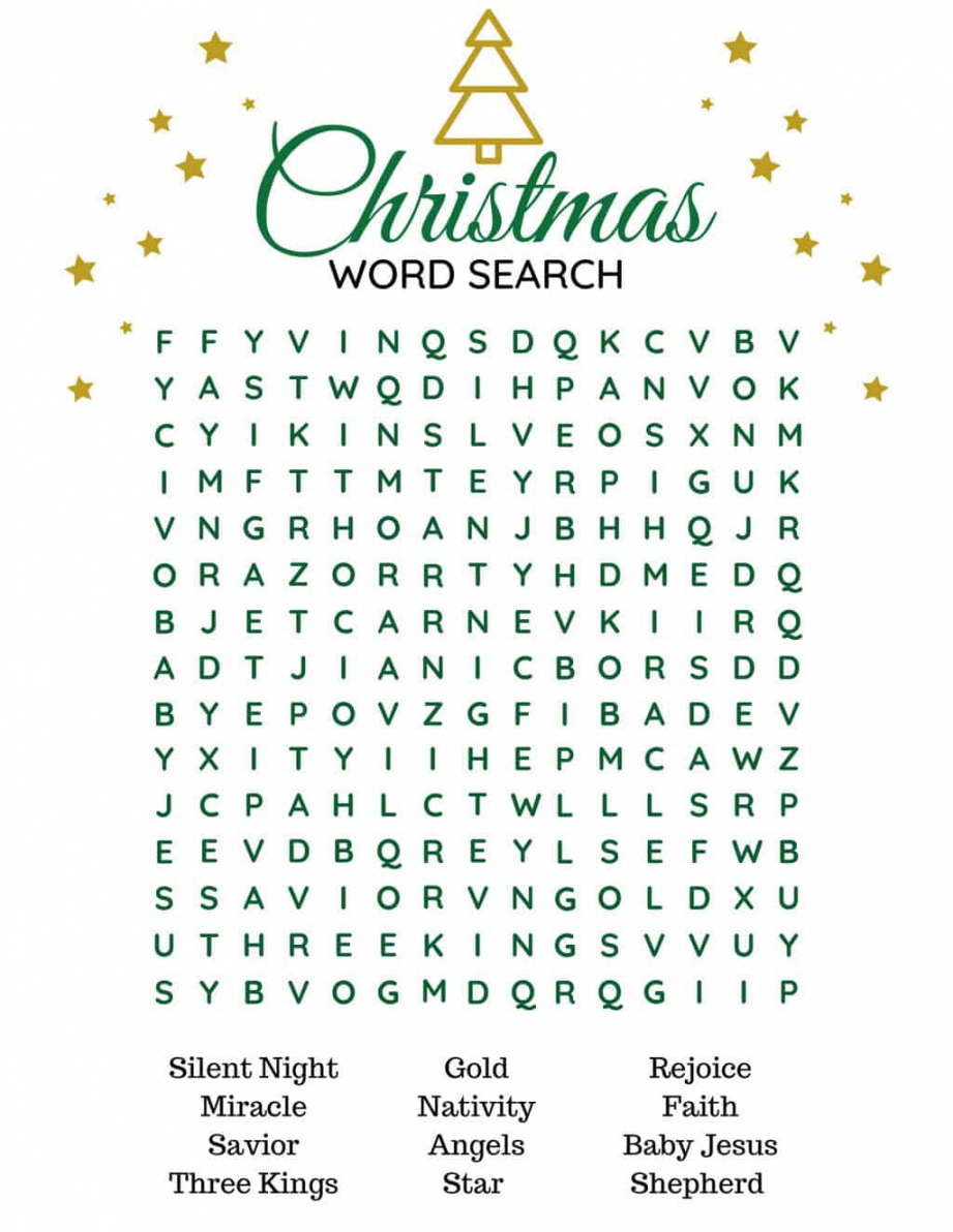 Free Printable Christmas Word Searches - Pretty Providence - FREE Printables - Free Printable Christmas Word Search
