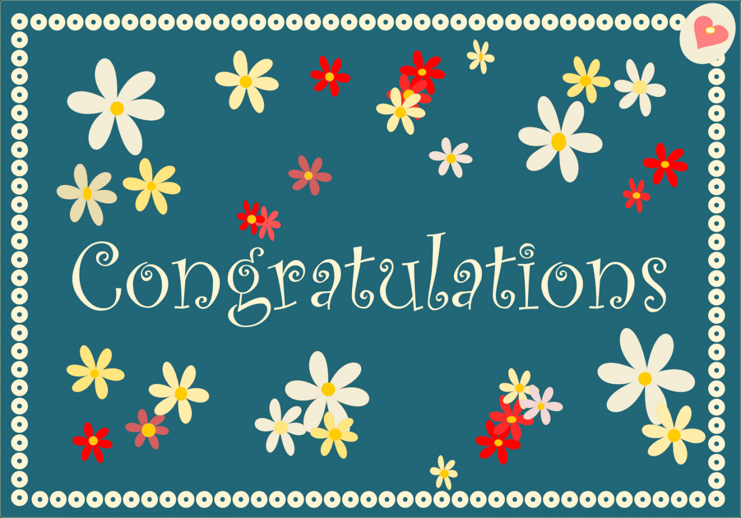 free printable congratulations cards in retro colors  - FREE Printables - Free Printable Congratulations Cards