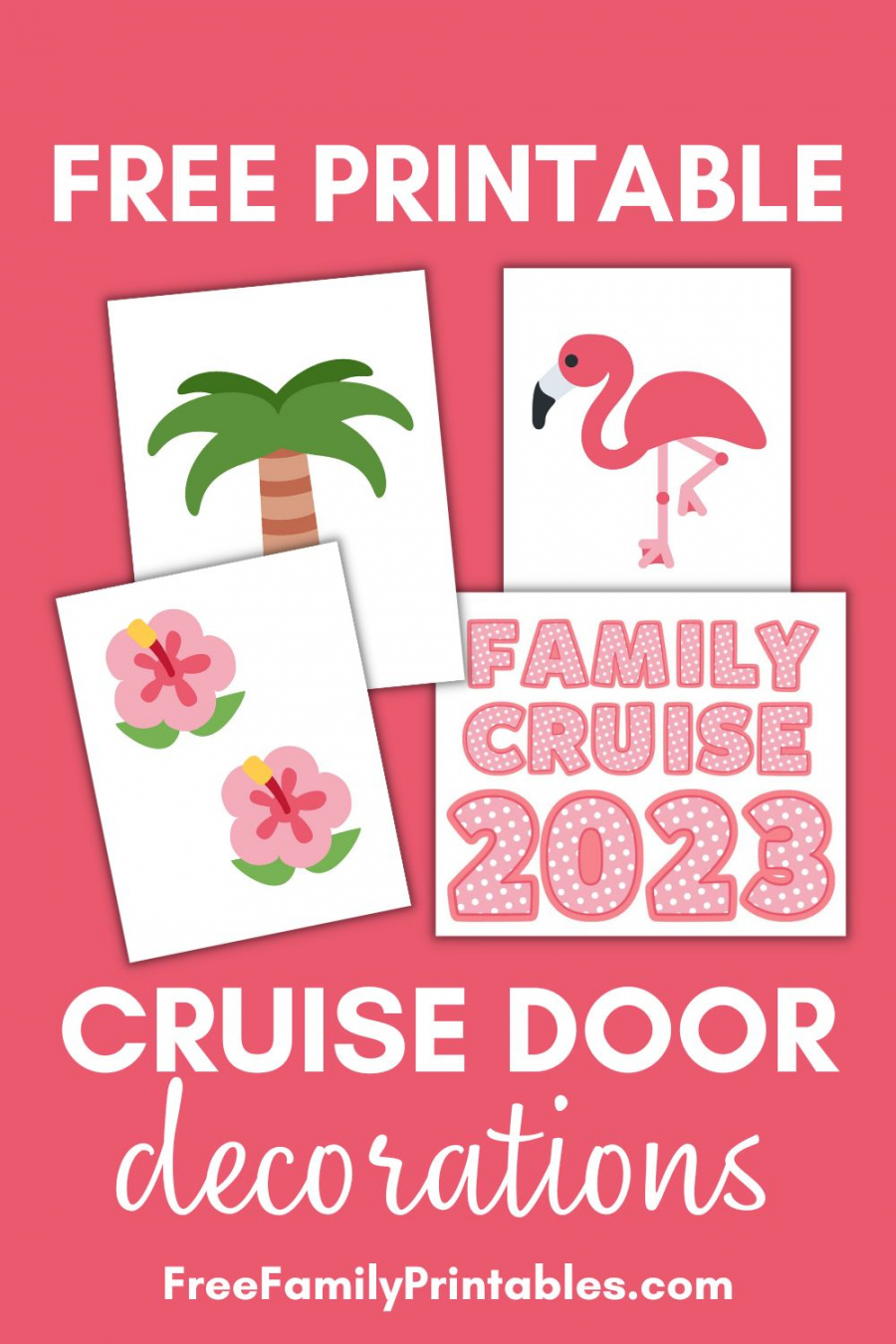 Free Printable Cruise Door Decorations - Free Family Printables - FREE Printables - Free Printable Cruise Door Decorations