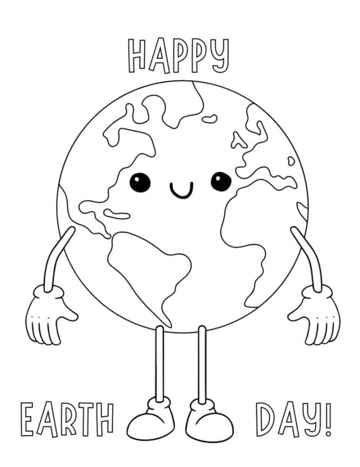 Free Printable Earth Day Coloring Pages for Kids - Prudent Penny  - FREE Printables - Earth Day Coloring Pages Free Printable