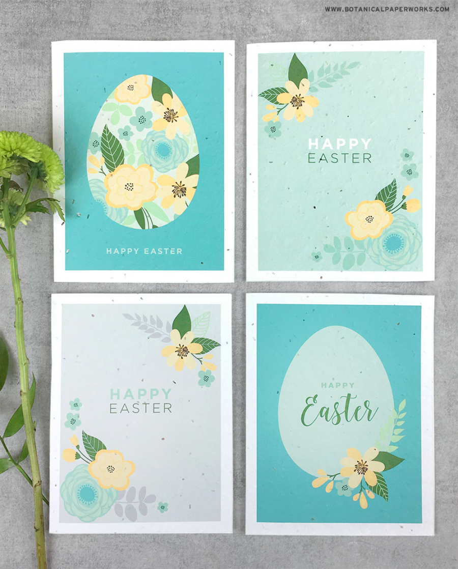 free printable} Easter Cards - Botanical PaperWorks - FREE Printables - Free Printable Easter Cards