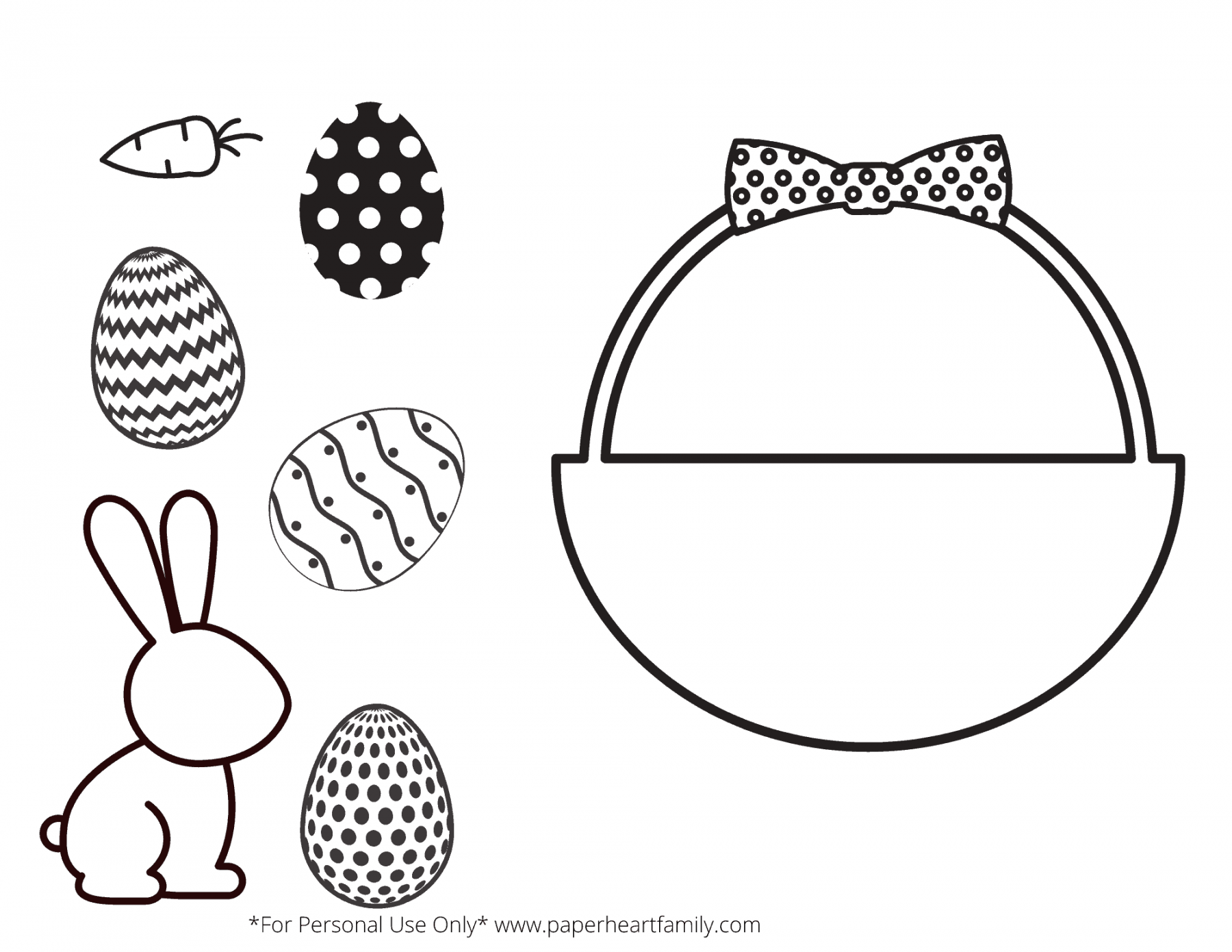 Free Printable Easter Craft For Kids (Simply Print, Cut, Color And  - FREE Printables - Free Printable Easter Crafts