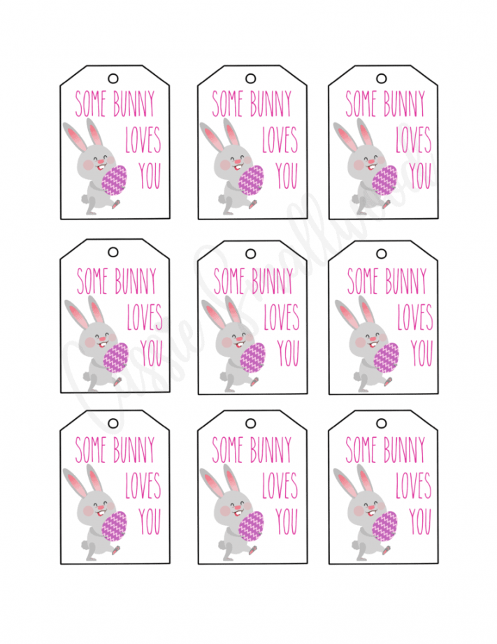 Free Printable Easter Tags  Unique Designs - Cassie Smallwood - FREE Printables - Free Printable Easter Tags