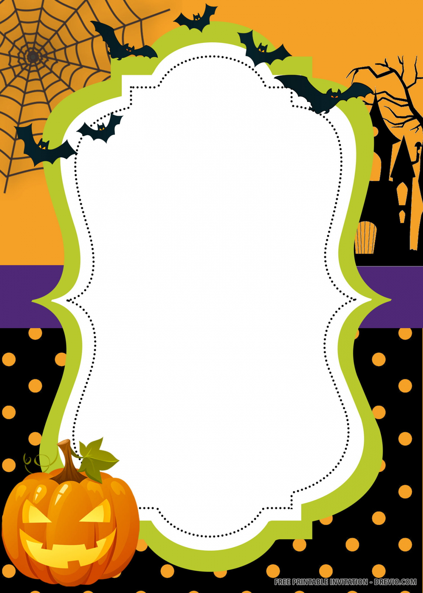 Free Printable Halloween Invitation Templates  Download Hundreds  - FREE Printables - Downloadable Free Printable Halloween Party Invitations