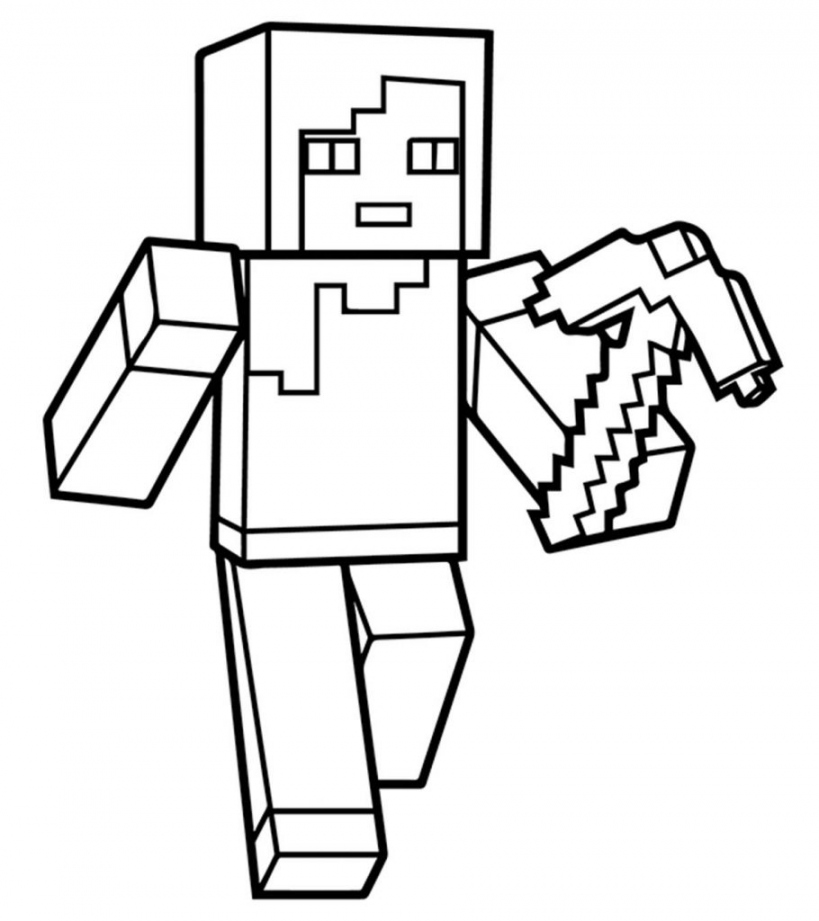 Free Printable Minecraft Coloring Pages For Toddlers - FREE Printables - Free Printable Minecraft Coloring Pages