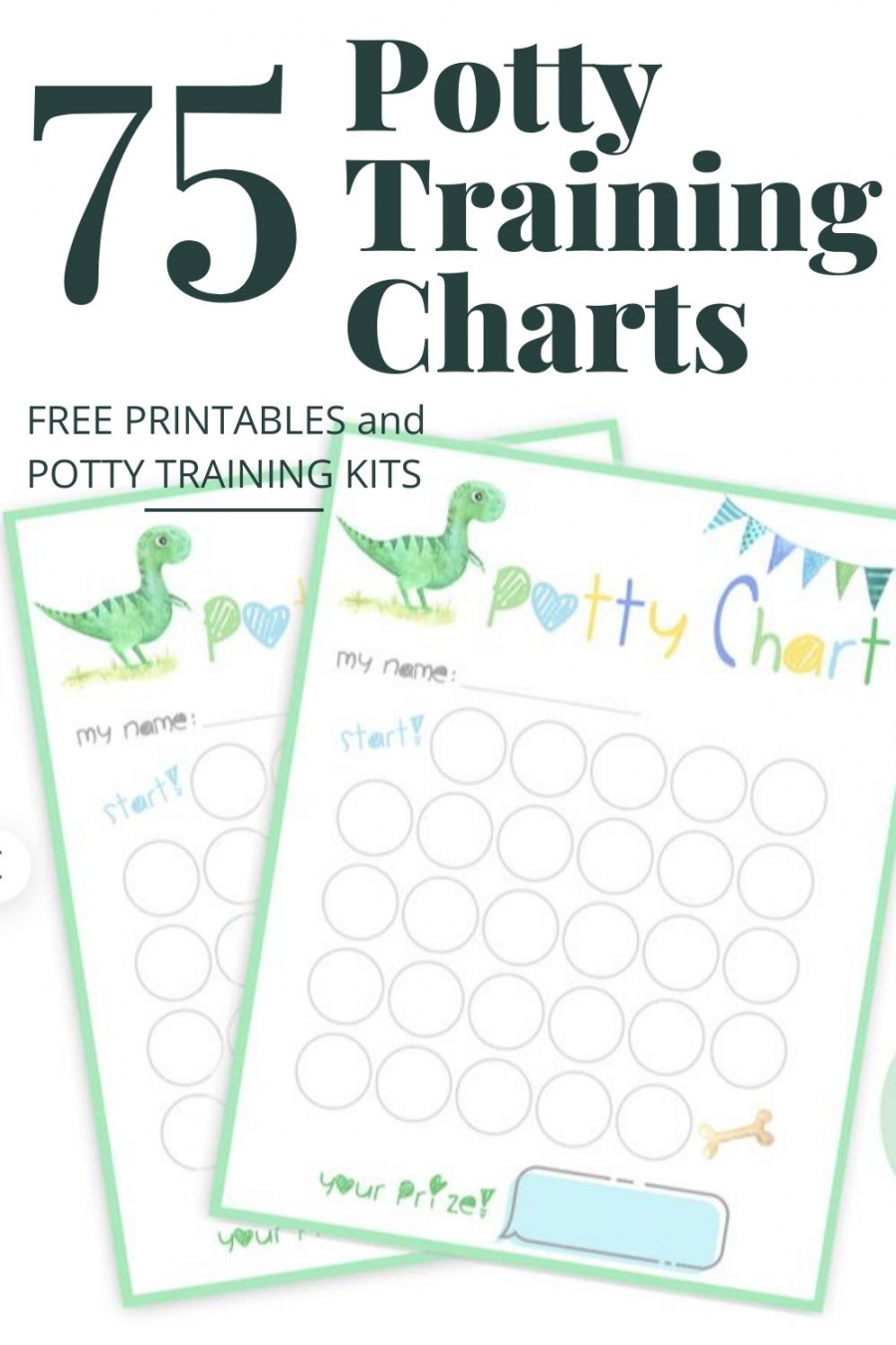 Free Printable Potty Training Charts for Boys & Girls - FREE Printables - Potty Training Sticker Chart Free Printable
