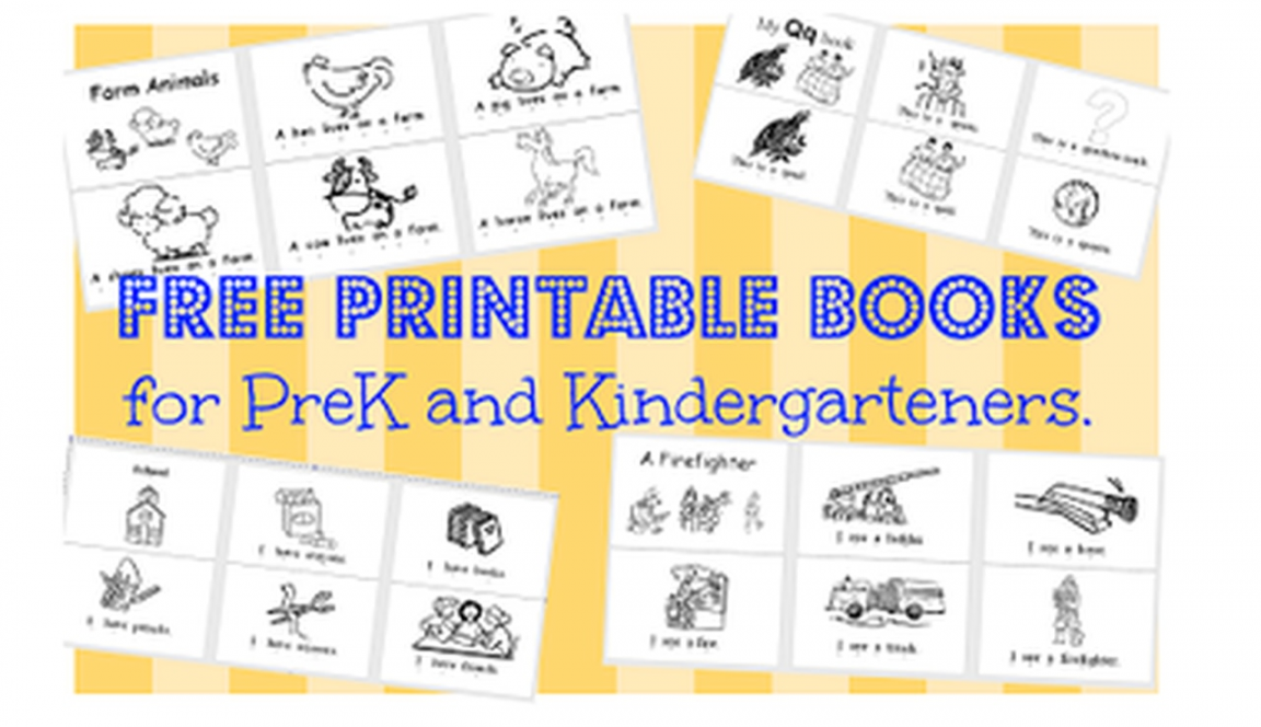 Free printable Pre-Kindergarten & Kindergarten level sight word  - FREE Printables - Sight Word Books Free Printable