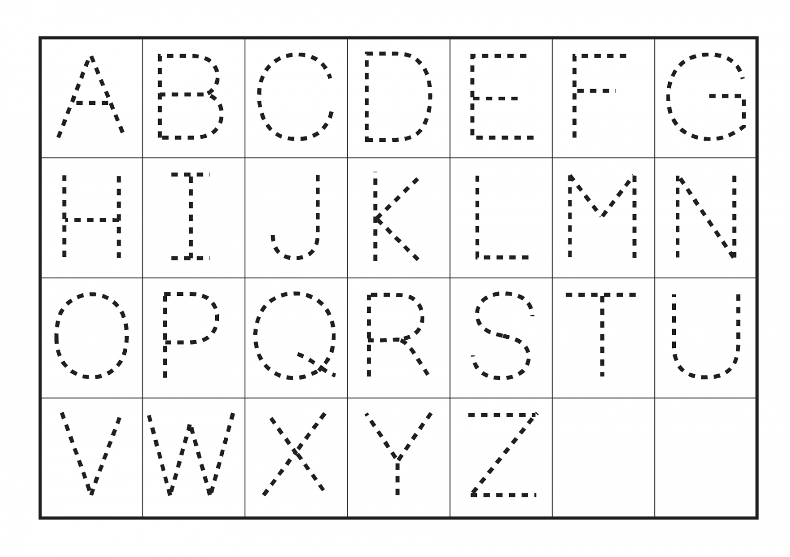 Free Printable Preschool Worksheets Tracing Letters - FREE Printables - Free Printable Preschool Worksheets Tracing Letters