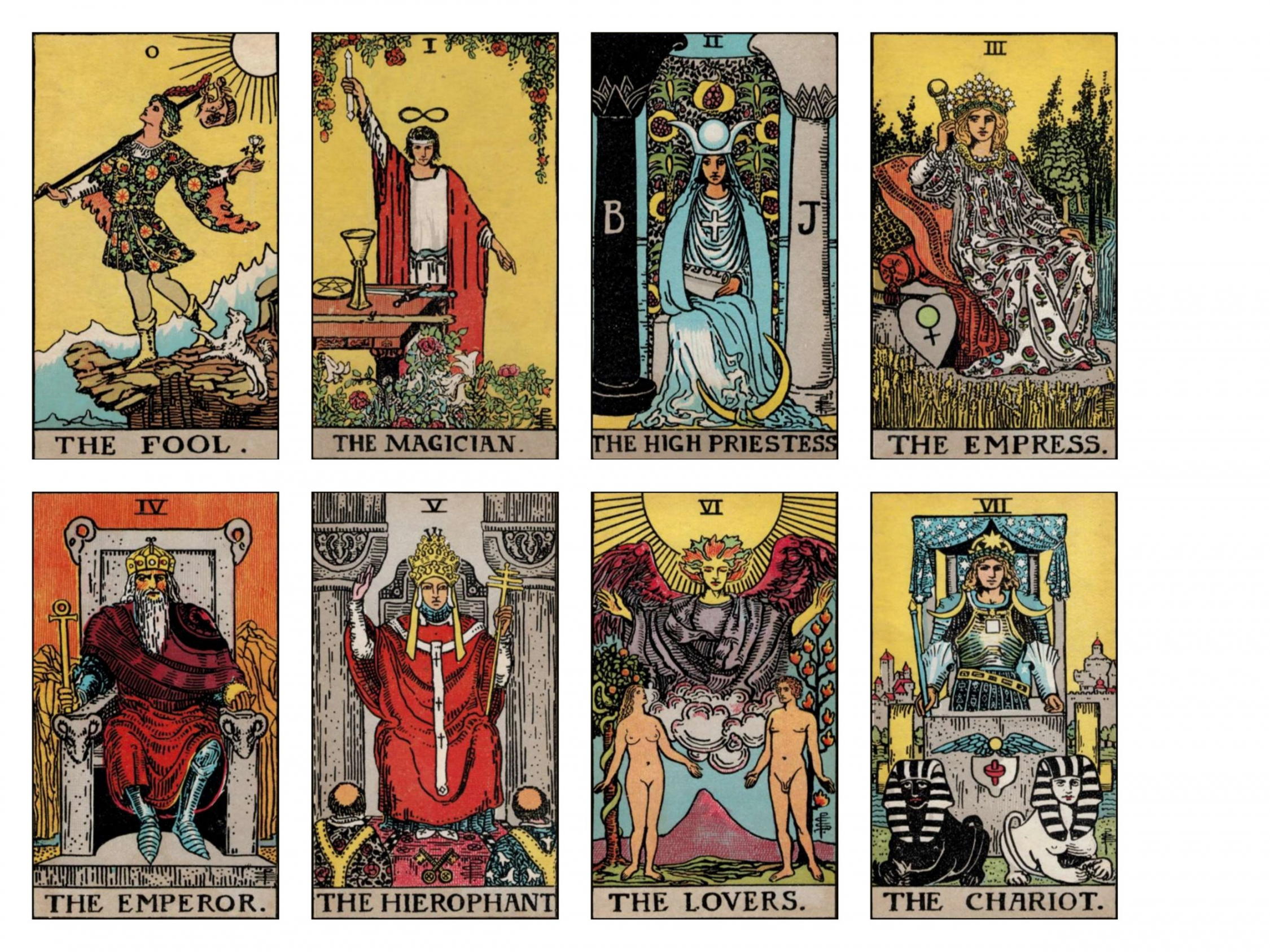 Free Printable Tarot Cards -  Tarot Cards pdf free download  - FREE Printables - Free Printable Tarot Cards