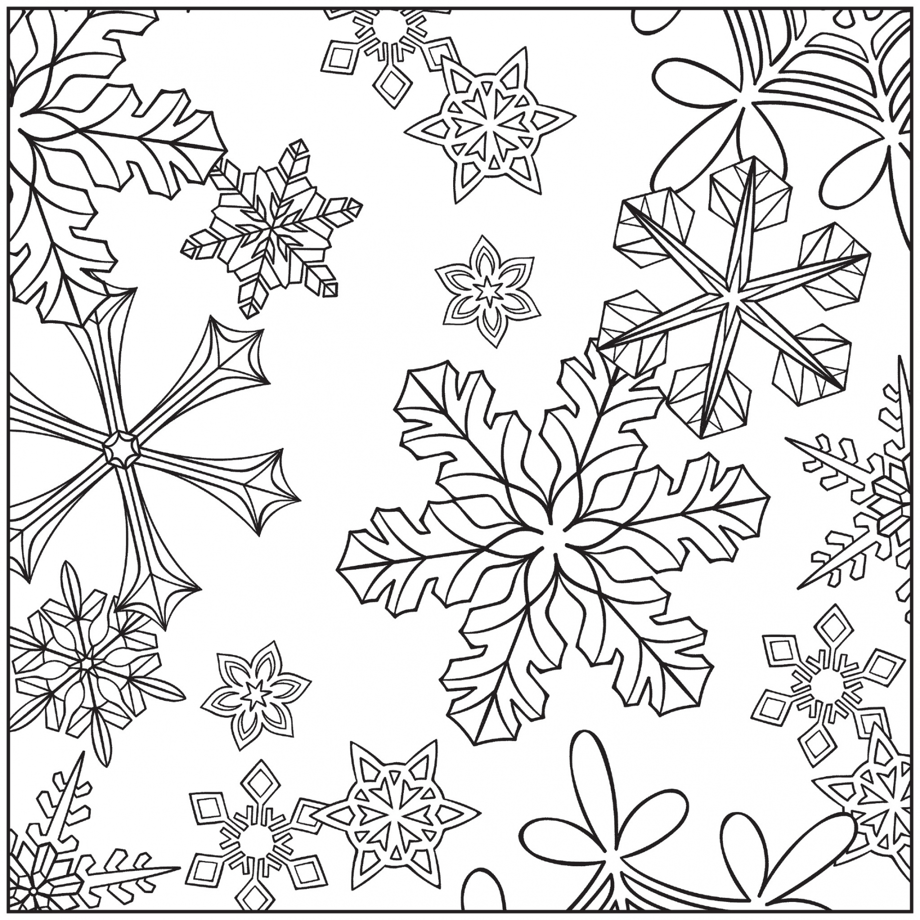 Free Printable Winter Coloring Pages For Kids - FREE Printables - Winter Coloring Pages Free Printable