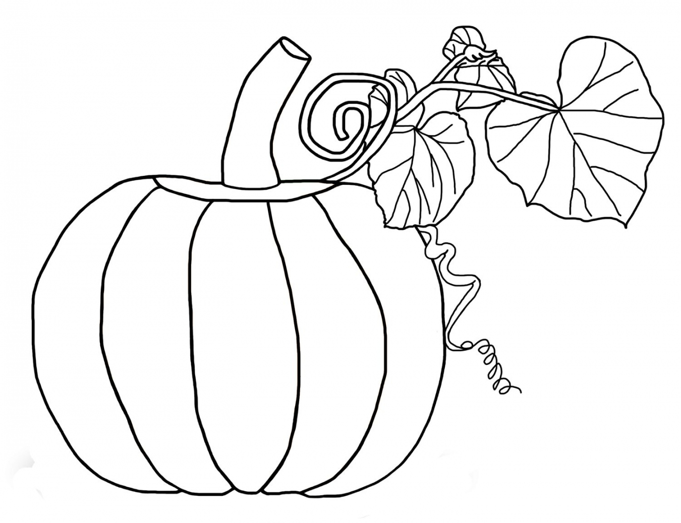 Free Pumpkin Coloring Pages for Kids - FREE Printables - Free Printable Pumpkin Coloring Pages