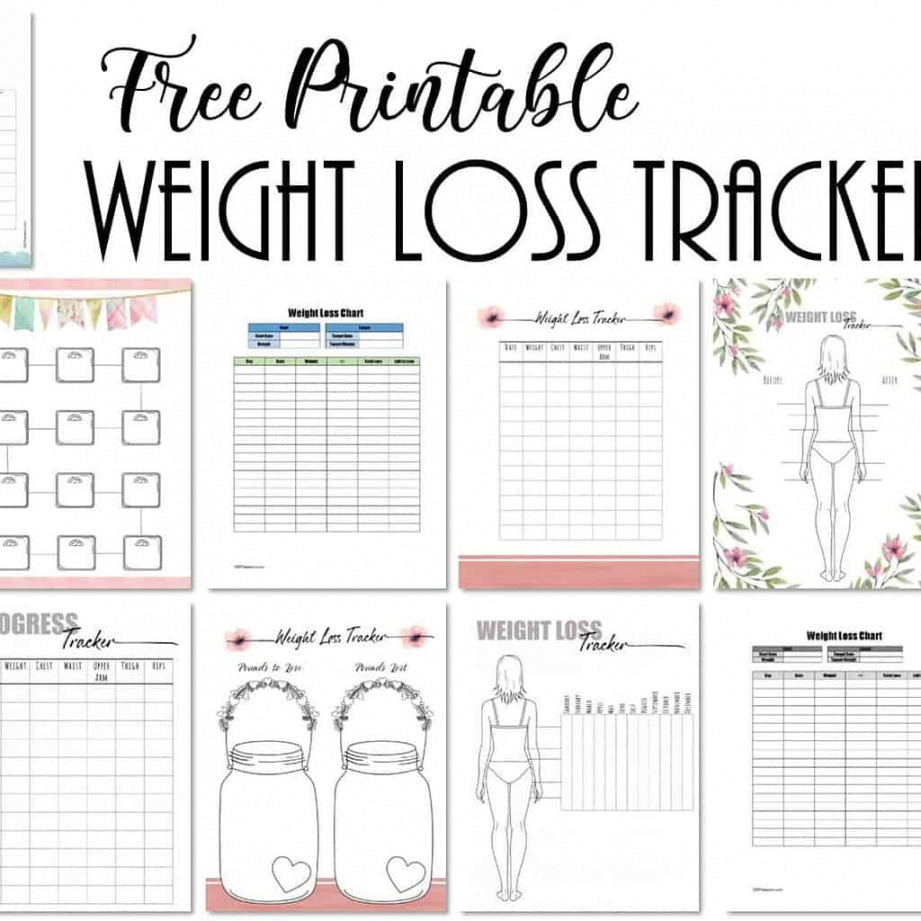 Free Weight Loss Bullet Journal Printables  Masha Plans - FREE Printables - Free Printable Weight Loss Journal