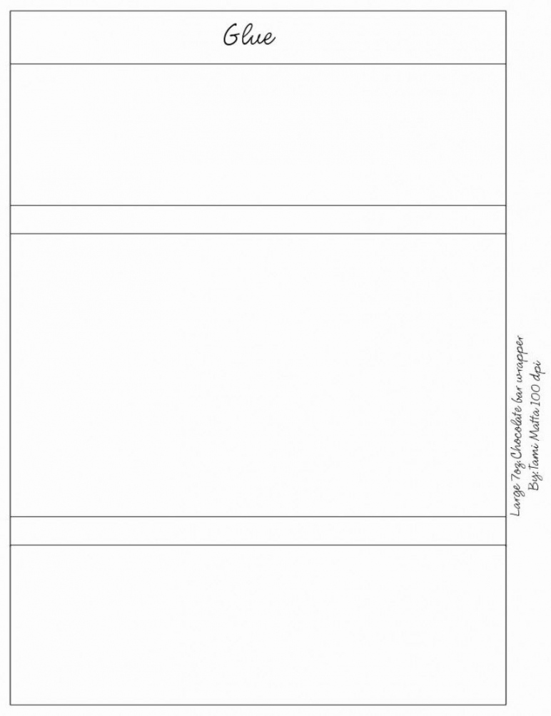 Printable Free Blank Candy Bar Wrapper Template - FREE Printable HQ