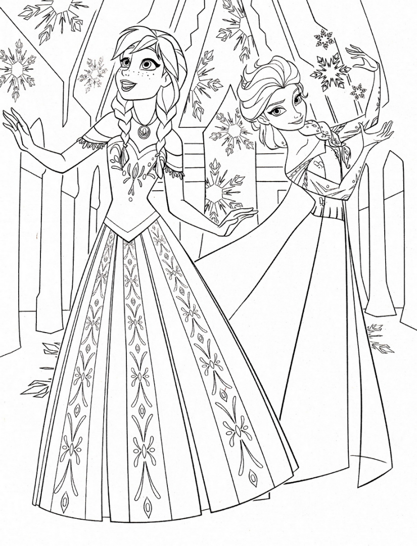 Frozen to print for free - Frozen Kids Coloring Pages - FREE Printables - Frozen Free Printable Coloring Pages
