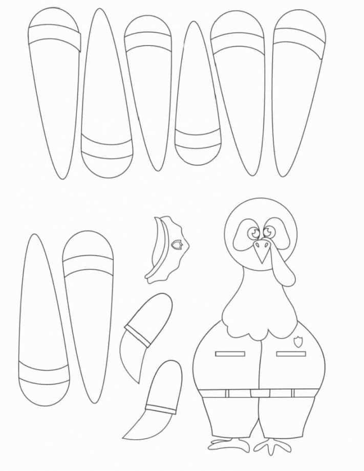 How to Disguise a Turkey Template Printables - Freebie Finding Mom - FREE Printables - Turkey Disguise Project Free Printable