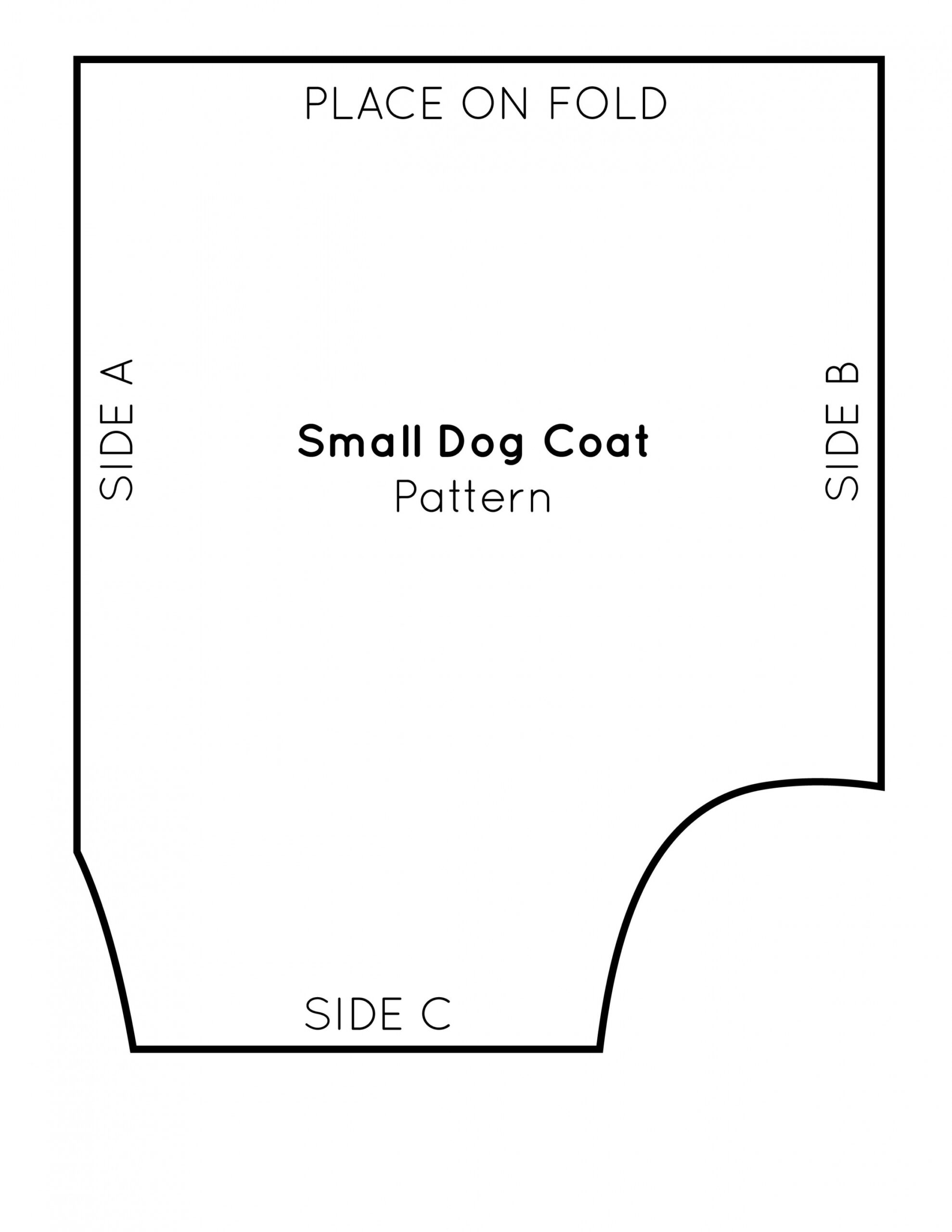 How to Sew A Warm, Weatherproof Dog Coat - FREE Printables - Free Printable Dog Coat Pattern